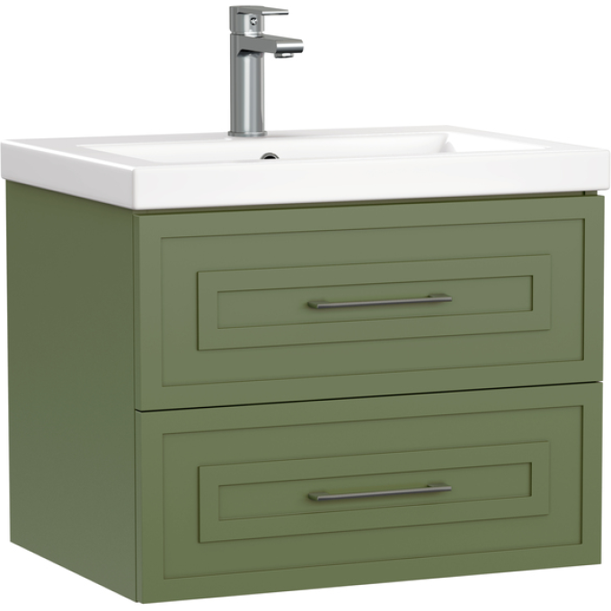 Тумба подвесная CERSANIT CLASSIC 60 зеленый матовый 69089